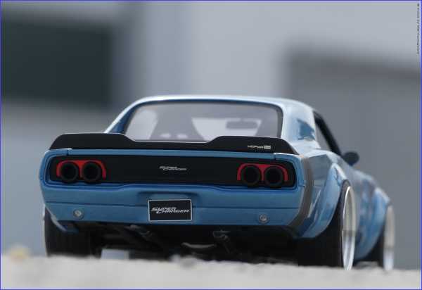 1:18 Dogde Super Charger Concept 2018 - Blue Edition -